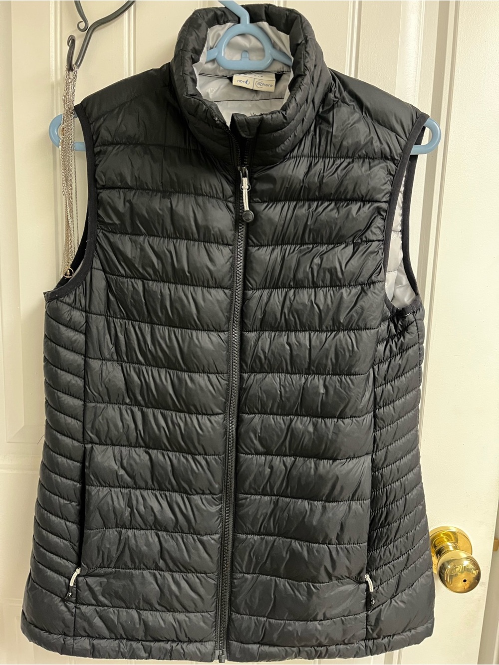 Lightweight Black Quilted Vest by White Stag